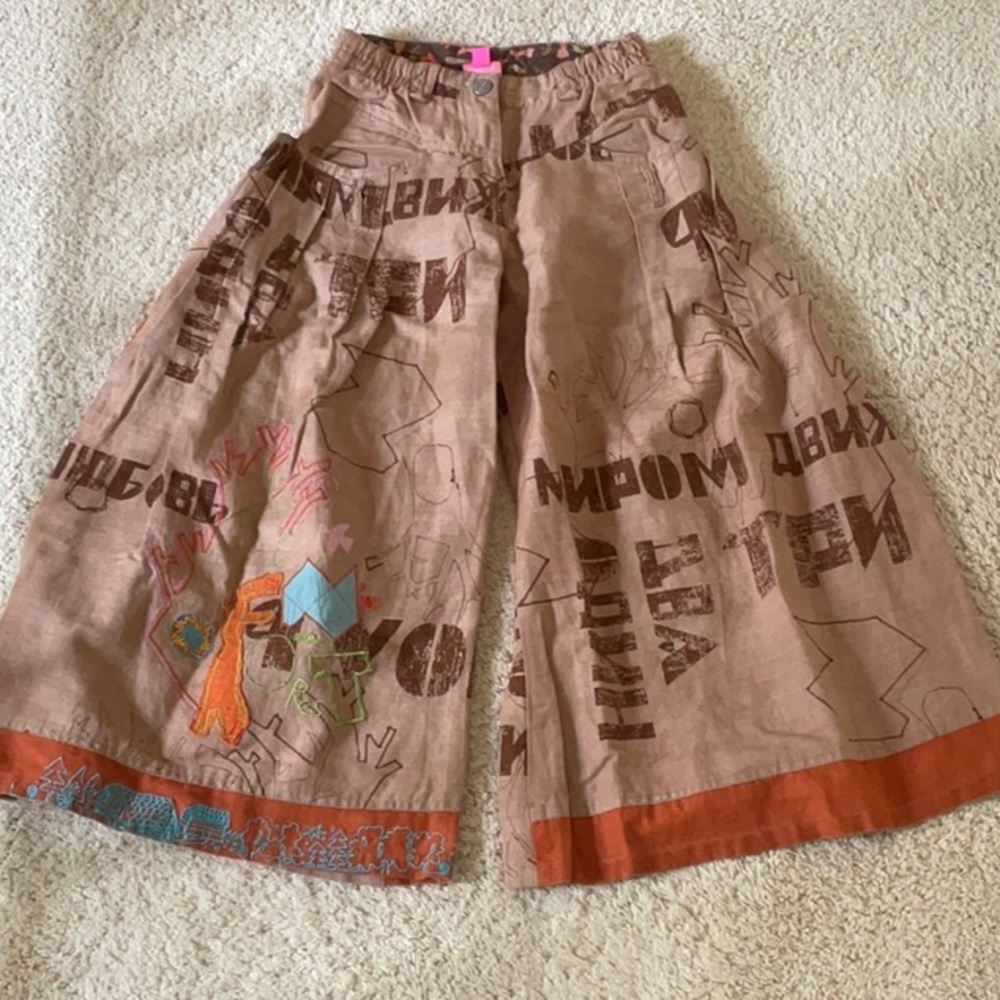 Oilily Wide Leg Pants Girls 128 / 7 8y